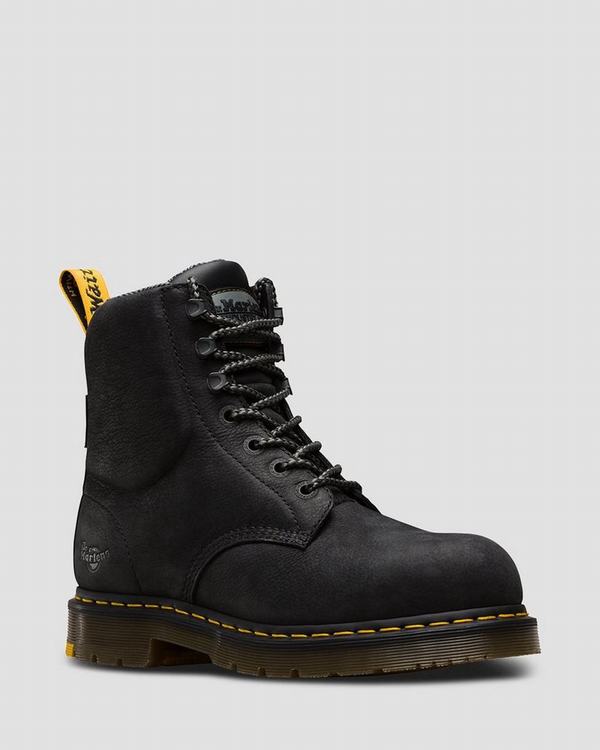 Dr Martens Dámské Pracovní Boty Hyten Steel Toe Černé, CZ-605137